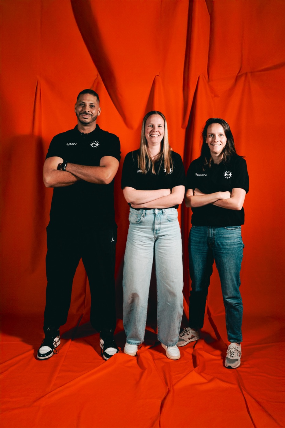 Le staff de l'équipe LNA